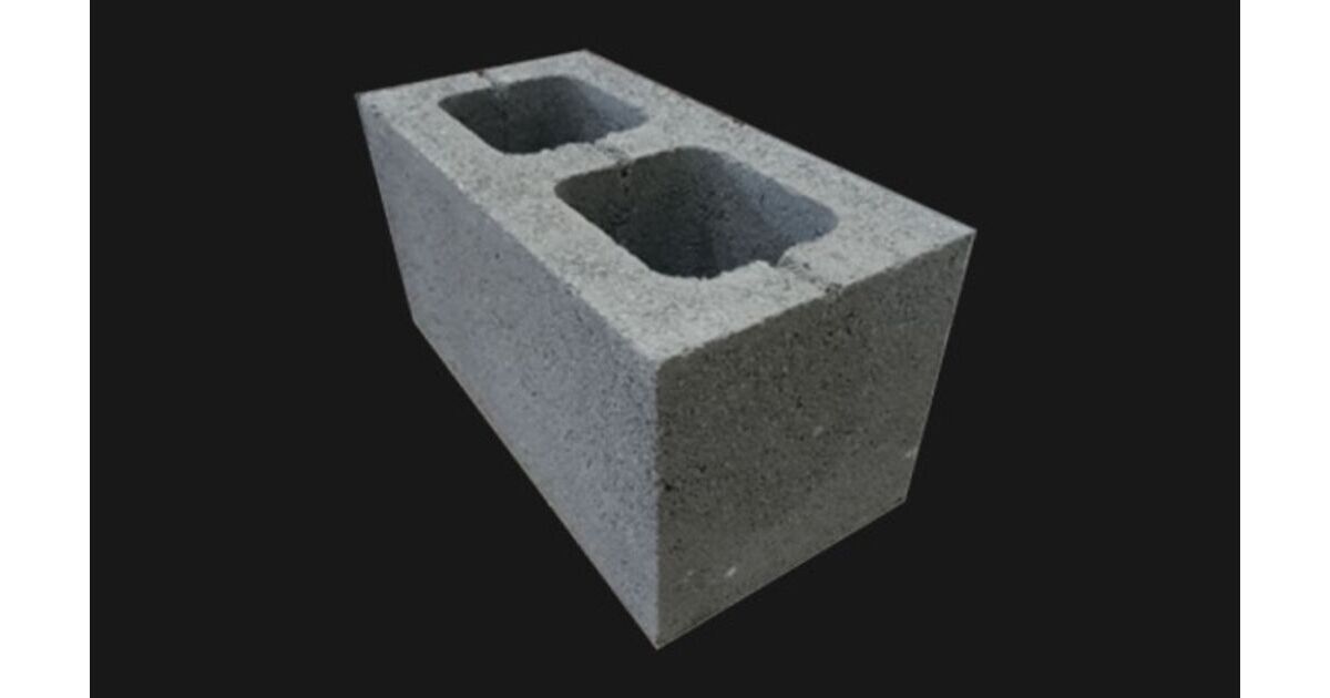 215mm 7n Hollow Dense Concrete Block 40 Pk