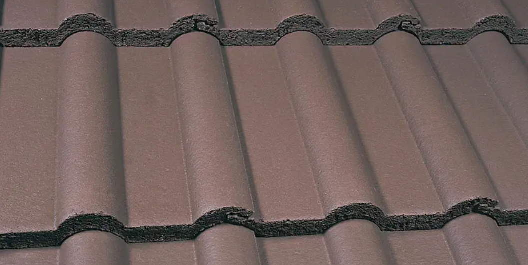 MARLEY DOUBLE ROMAN SMOOTH BROWN ROOFTILE (192)